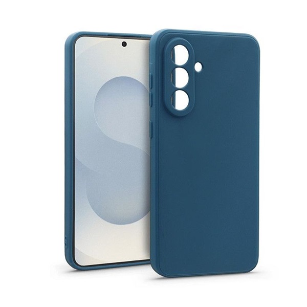 Haffner HF338724 Samsung SM-S931 Galaxy S25 kék Matt szilikon tok