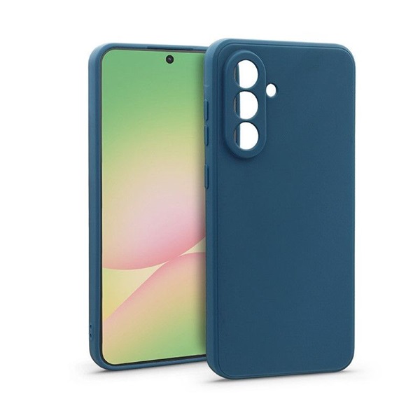 Haffner HF357367 Samsung SM-A566 Galaxy A56 5G kék Matt szilikon tok
