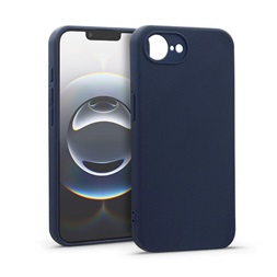 Haffner HF382130 Apple iPhone 16e kék Matt szilikon tok