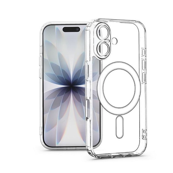 Haffner HF407512 Apple iPhone 17 Clear Mag Cover átlátszó szilikon tok