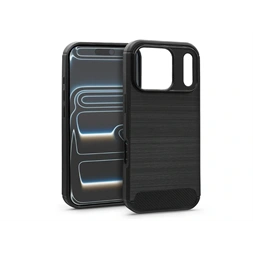 Haffner HF554181 Apple iPhone 17 Pro Max Carbon szilikon fekete tok