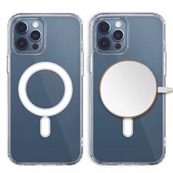 Haffner HF785427 Apple iPhone 16 Pro Anti Shock MagSafe átlátszó szilikon tok