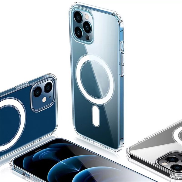 Haffner HF785427 Apple iPhone 16 Pro Anti Shock MagSafe átlátszó szilikon tok