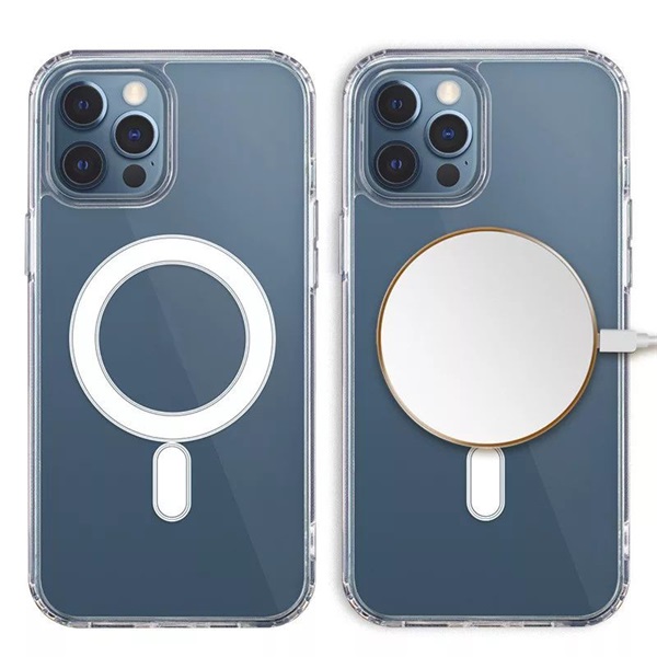 Haffner HF785434 Apple iPhone 16 Plus Anti Shock MagSafe átlátszó szilikon tok