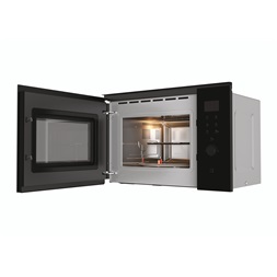 Haier H38FMWID627N 900W 25L fekete beépíthető mikrohullámú sütő