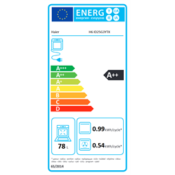 Haier H6 ID25G3HTX inox, beépíthető, sütőtér: 78L, sütő