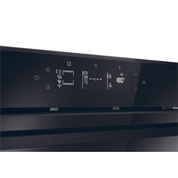 Haier H6 ID46G3HTB fekete, beépíthető, sütőtér: 78L, sütő