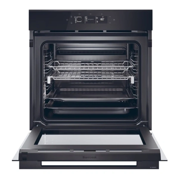 Haier H6 ID46G5YTB fekete, sütőtér:78L,  grill, légkeverés,beépíthető sütő