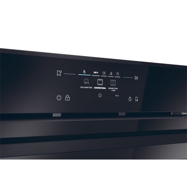 Haier H6 ID66C3YTB fekete, beépíthető, sütőtér: 78L, sütő