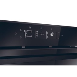 Haier H6 ID66G5YTB fekete, beépíthető, sütőtér: 78L, sütő