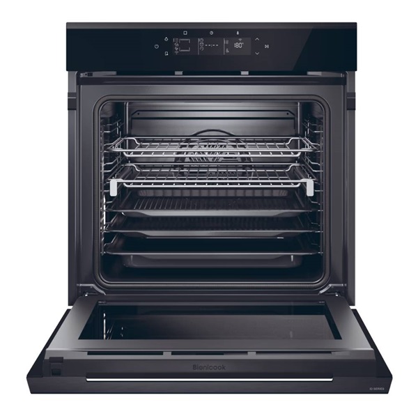 Haier H6 ID66G5YTB fekete, beépíthető, sütőtér: 78L, sütő