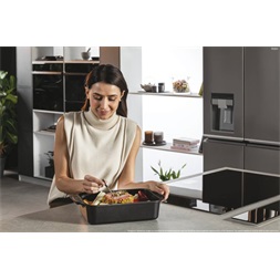 Haier H6 ID66G5YTB fekete, beépíthető, sütőtér: 78L, sütő