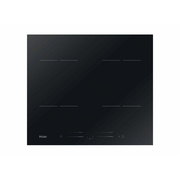 Haier HAISJ64MC fekete, beépíthető, indukciós, főzőzóna: 4, beépíthető méret: 56cm, főzőlap