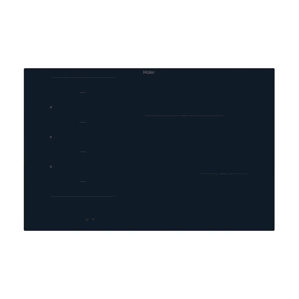 Haier HAMTB86IRCS fekete, beépíthető, indukciós, főzőzóna: 4, beépíthető méret: 56cm, főzőlap