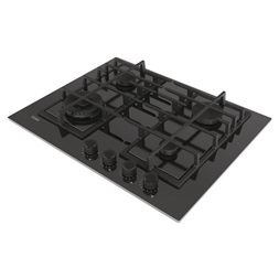 Haier HAVG5BF4S2B/1 fekete, beépíthető, gáz, főzőzóna: 4, beépíthető méret: 56cm, főzőlap