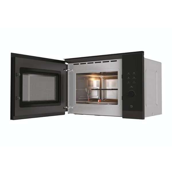 Haier HWO38MG6HXB 900W 25L fekete beépíthető mikrohullámú sütő