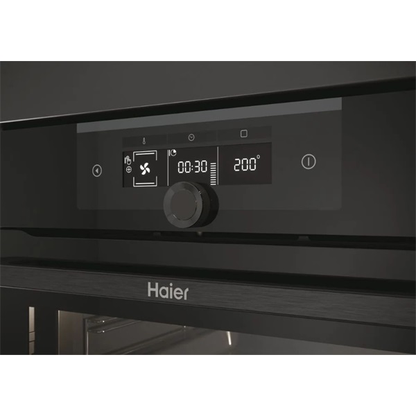 Haier HWO60SM2F3BH4 fekete, beépíthető, sütőtér: 70L, sütő