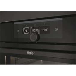 Haier HWO60SM2F3BH4 fekete, beépíthető, sütőtér: 70L, sütő