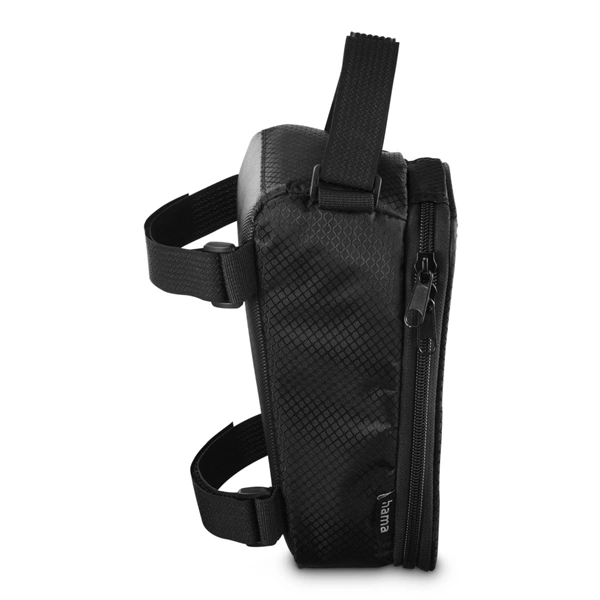 Hama 00121353 fekete kerékpáros táska telefontartóval