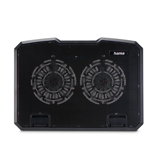 Hama 00126806 BLACK METAL fekete notebook hűtő