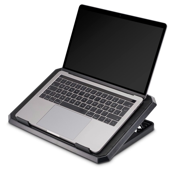 Hama 00126806 BLACK METAL fekete notebook hűtő