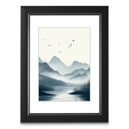 Hama 00193287 Chill 30x40cm fekete műanyag képkeret