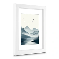 Hama 00193294 Chill 13x18cm fehér műanyag képkeret