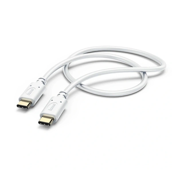 Hama 00201704 1,5m USB-C - USB-C fehér adatkábel
