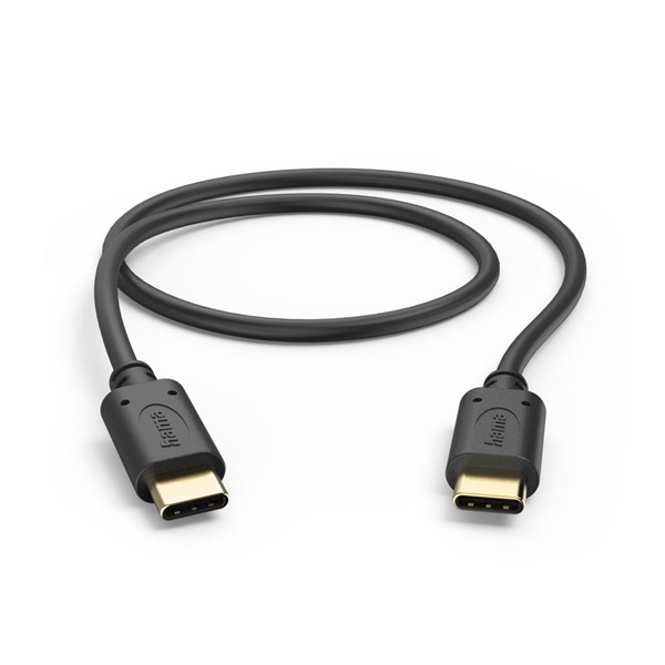 Hama 00201706 0,5m USB-C fekete adat- és töltőkábel