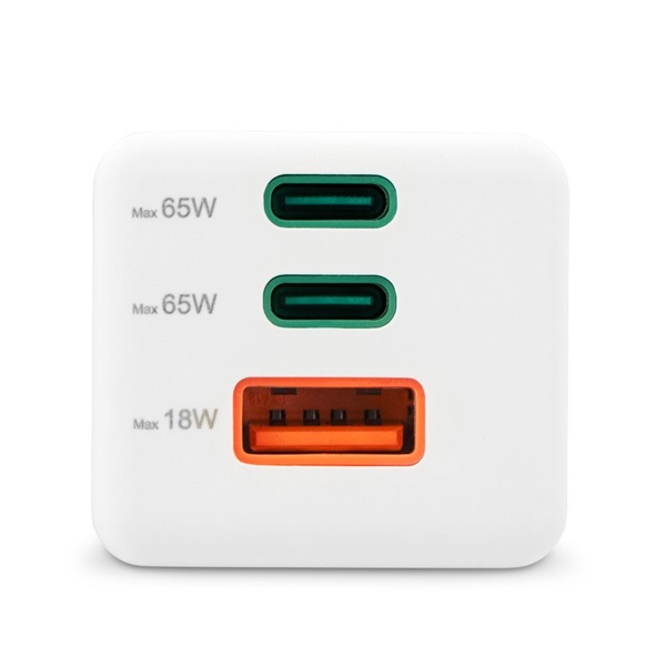 Hama 00201996 65W GAN PD QC USB/USB-C fehér hálózati töltő