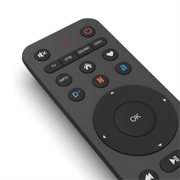 Hama 00221053 FITV 4in1 fekete univerzális távirányító