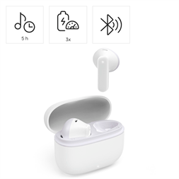 Hama 00221753 FREEDOM LGHT II True Wireless Bluetooth fehér fülhallgató