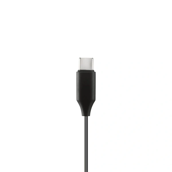 Hama 00221792 Calm USB-C vezetékes mikrofonos fekete fülhallgató