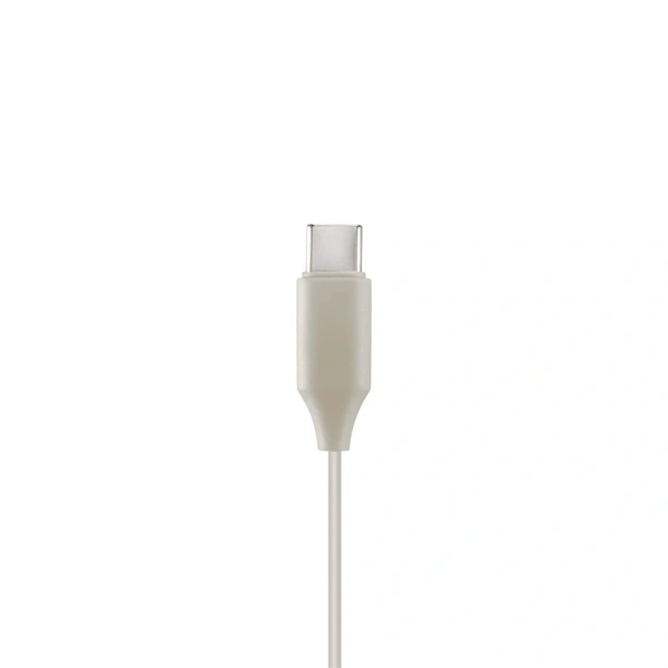 Hama 00221793 Calm USB-C vezetékes mikrofonos homokszínű fülhallgató