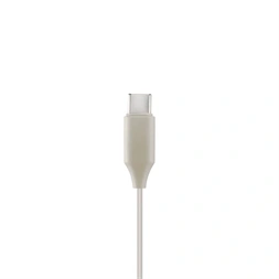 Hama 00221793 Calm USB-C vezetékes mikrofonos homokszínű fülhallgató