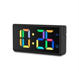 Hama 00222208 IBIZA USB fekete digitális ébresztóra