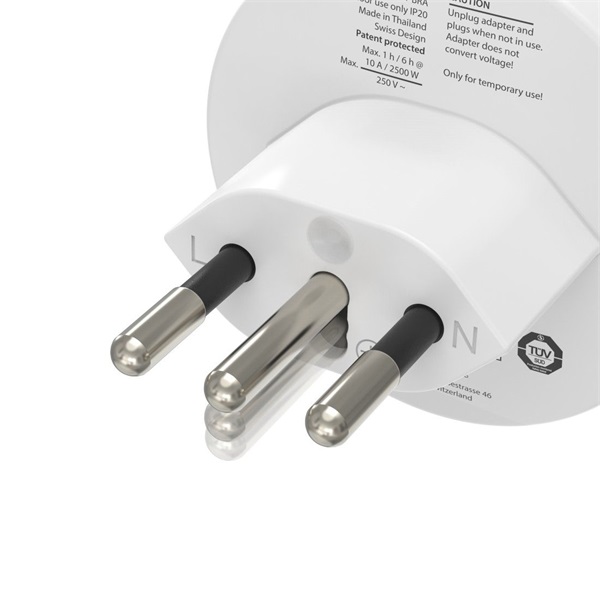 Hama 00223484 EU - SVÁJC/OLASZ/BRAZIL utazóadapter