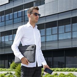 Hama 00227054 GENUA 15,6" szürke notebook tok