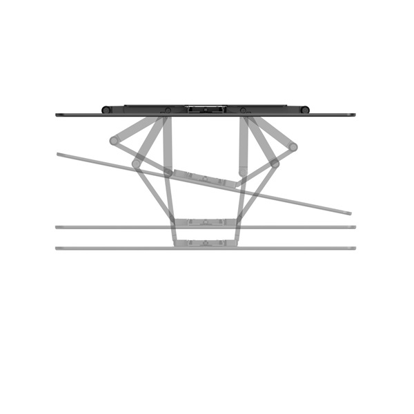 Hama 118079 Full Motion 90"-ig 600x400 ultravékony fali tartó konzol