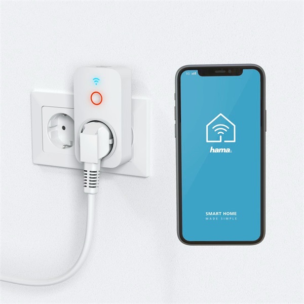 Hama 176612 2xUSB okos WiFi konnektor