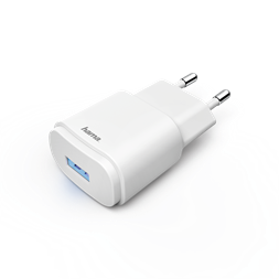 Hama 183262 USB 1,2A fehér hálózati töltő