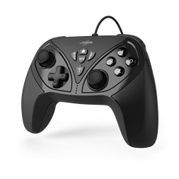 URAGE by Hama 186074 "VENDETTA 210" PC vezetékes fekete kontroller