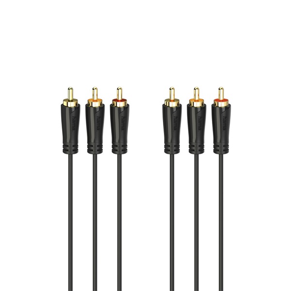 Hama 00205150 FIC AV 3rca-3rca 1,5m összekötőkábel