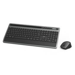 Hama 13182686 "KMW-600 Plus" fekete vezeték nélküli billentyűzet + egér