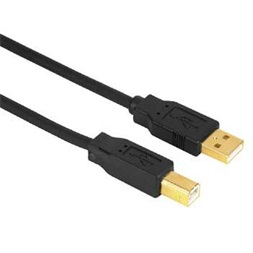 Hama 1,8M Aranyozott USB Kábel