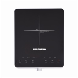 Hausberg HB-1526AB 2000W fekete-fehér  elektromos egylapos indukciós főzőlap érintésvezérléssel