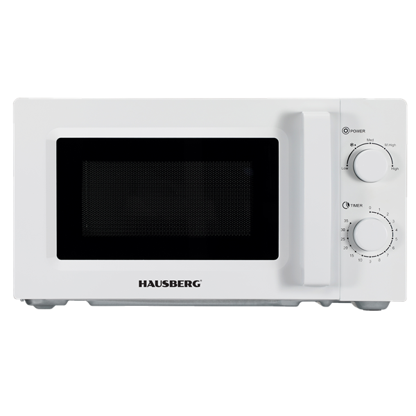 Hausberg HB-8008AB 700W 20L fehér mikrohullámú sütő