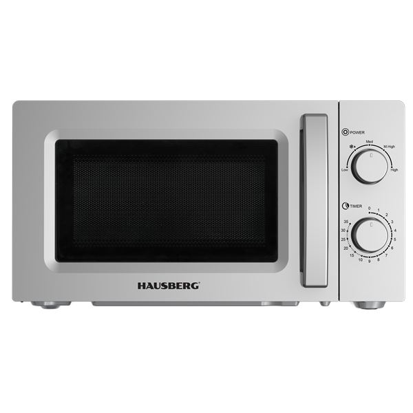 Hausberg HB-8008GR 700W 20L szürke mikrohullámú sütő