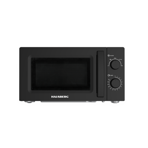 Hausberg HB-8008NG 700W 20L fekete mikrohullámú sütő