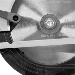 Hecht 1670 akku és töltő nélkül akkumulátoros körfűrész